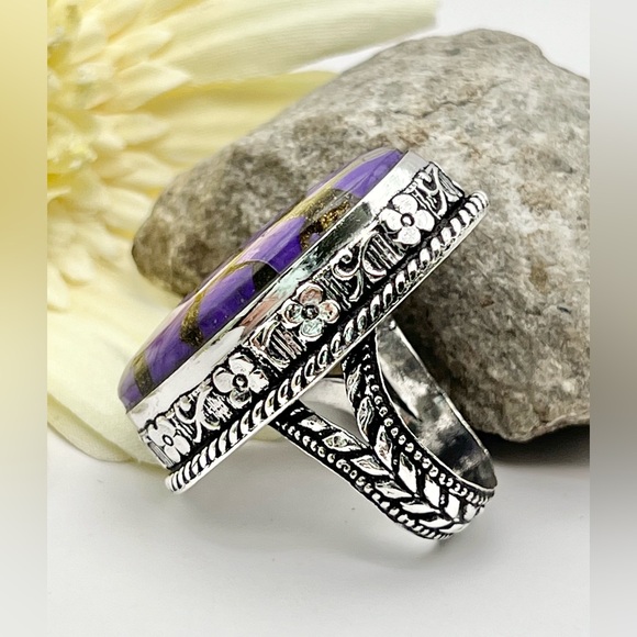 CHAROITE RING - Picture 5 of 10